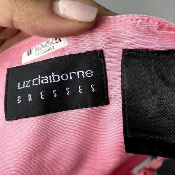 Pink Ombre Hawaiian Floral Sleeveless High Neck Midi Dress Bow Coquette Dress - Picture 6 of 6